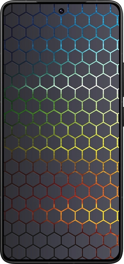 Силиконовый чехол Переливающиеся соты для Xiaomi Poco F7 Ultra - 498u-4086 изображение 