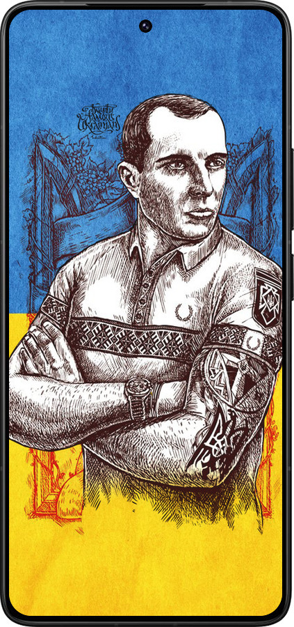 Силіконовий чехол Бандера для Xiaomi Redmi K80 Pro - 5270u-4145 изображение 