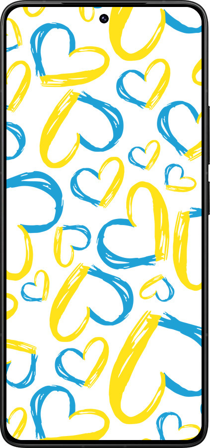 Силиконовый чехол Сердца UA для Xiaomi Poco F7 Ultra - 5292u-4086 изображение 