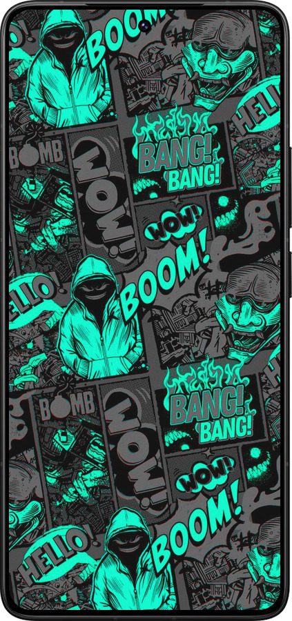 Силиконовый чехол № 5331 для Xiaomi Redmi K80 Pro - 5331u-4145 изображение 