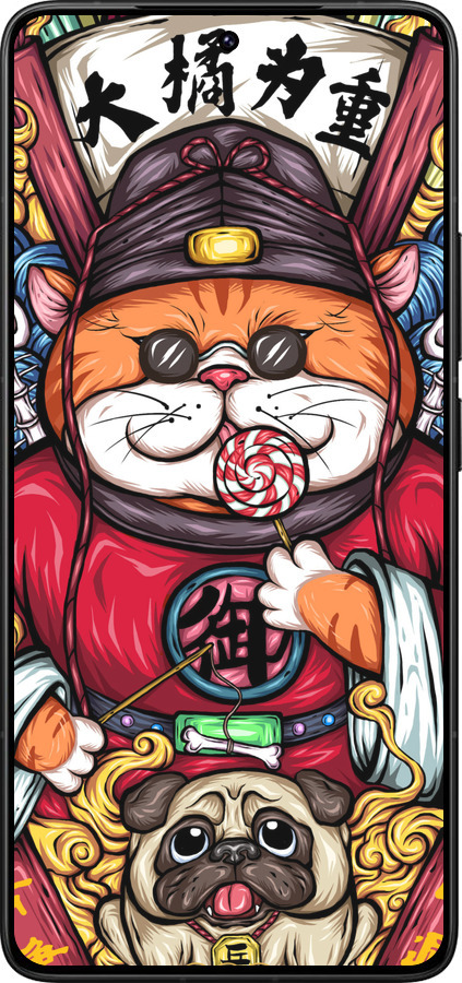 Силиконовый чехол № 5341 для Xiaomi Redmi K80 Pro - 5341u-4145 изображение 