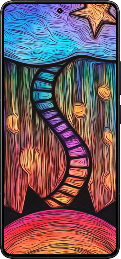 Силиконовый чехол № 5390 для Xiaomi Redmi K80 Pro - 5390u-4145 изображение 