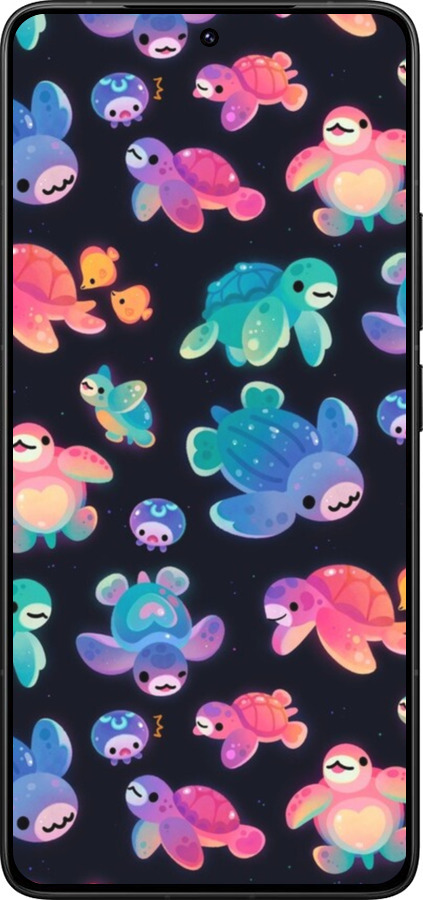 Силиконовый чехол № 5411 для Xiaomi Redmi K80 Pro - 5411u-4145 изображение 