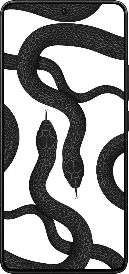 Силиконовый чехол Змеи для Xiaomi Poco F7 Ultra - 5473u-4086 изображение 