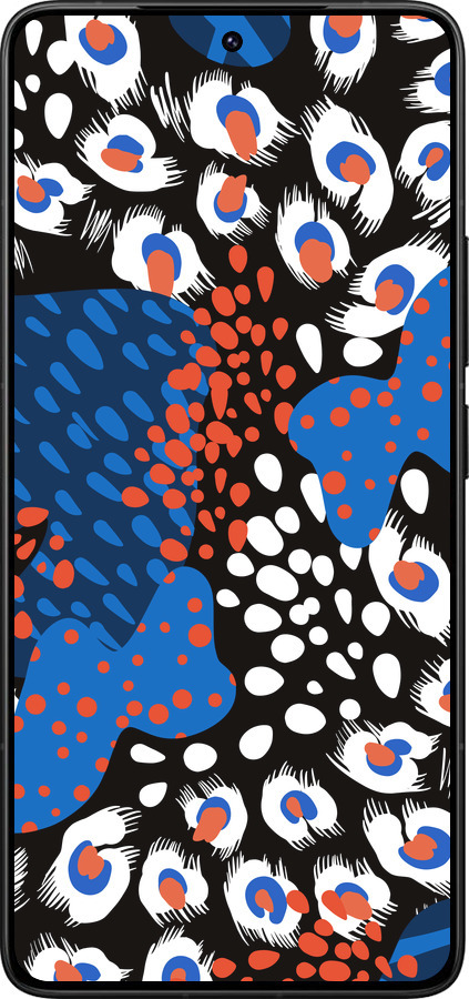 Силіконовий чехол Абстрактний фон v2 для Xiaomi Redmi K80 Pro - 5503u-4145 изображение 