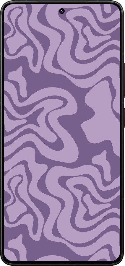 Силиконовый чехол Абстрактный узор v2 для Xiaomi Redmi K80 Pro - 5572u-4145 изображение 