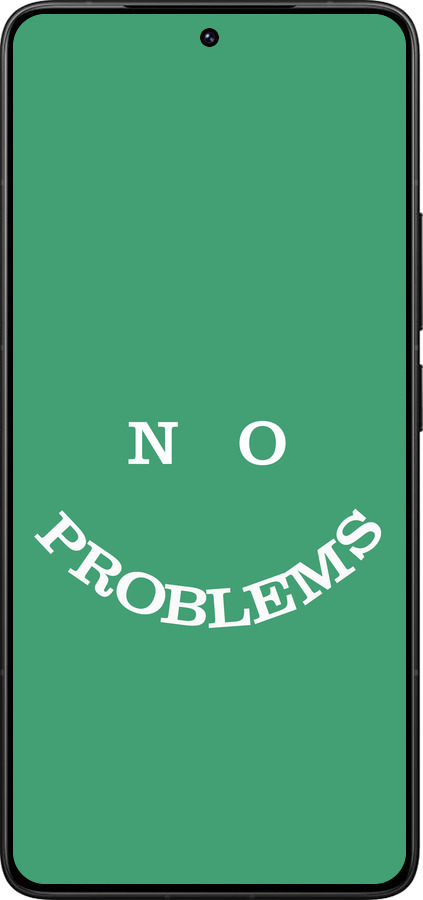 Силиконовый чехол No Problems для Xiaomi Poco F7 Ultra - 5573u-4086 изображение 