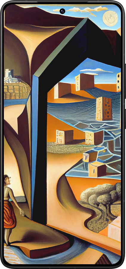 Силіконовий чехол Абстракція v2 для Xiaomi Redmi K80 Pro - 5618u-4145 изображение 