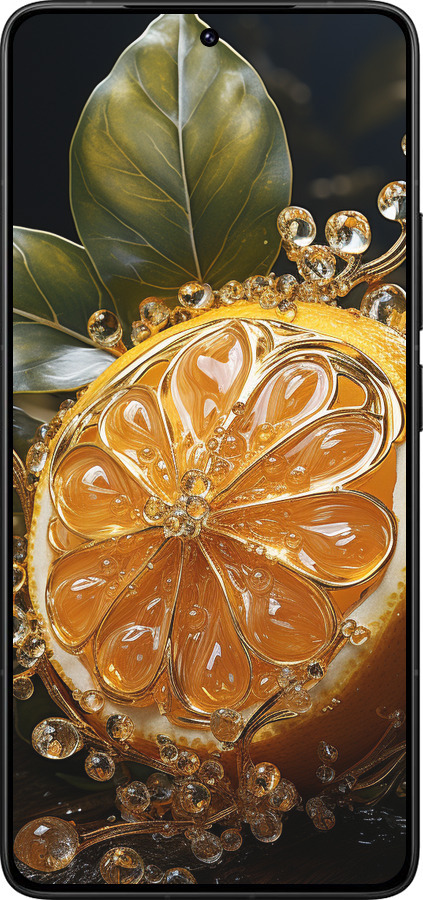 Силиконовый чехол Лимон для Xiaomi Redmi K80 Pro - 5647u-4145 изображение 