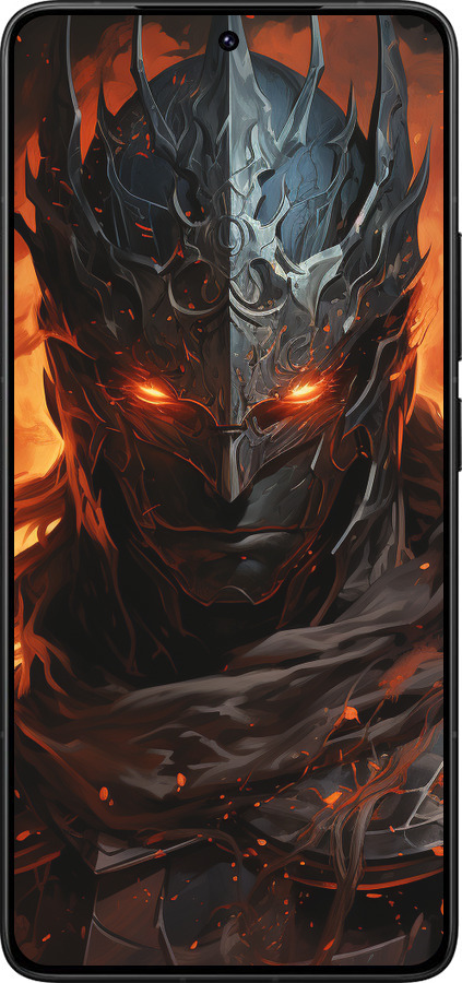 Силіконовий чехол Темний лицар для Xiaomi Poco F7 Ultra - 5650u-4086 изображение 