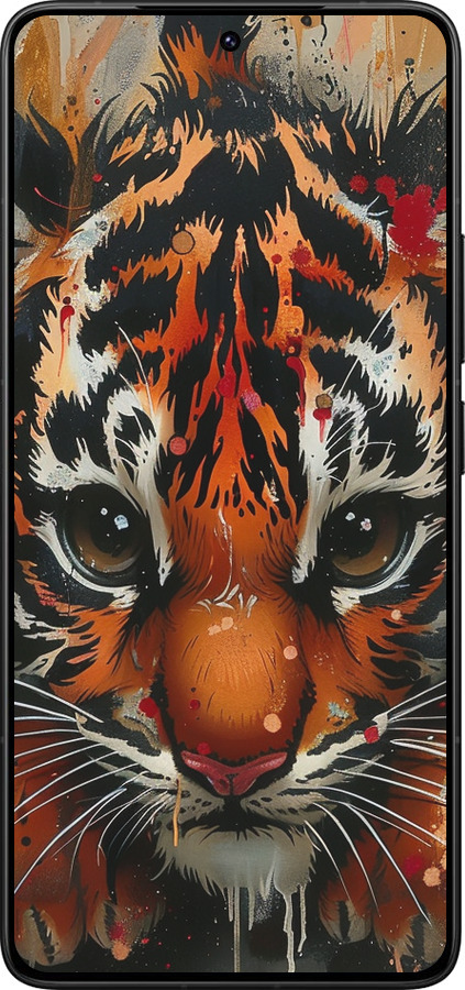 Силиконовый чехол Mini tiger для Xiaomi Poco F7 Ultra - 6052u-4086 изображение 