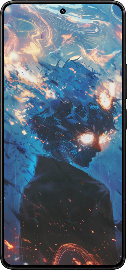 Силиконовый чехол Сатору Годжо для Xiaomi Redmi K80 Pro - 6129u-4145 изображение 