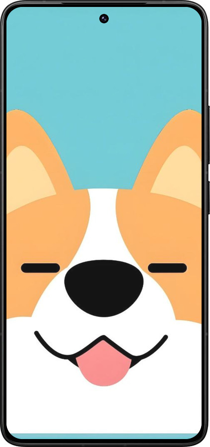 Силиконовый чехол Корги для Xiaomi Redmi K80 Pro - 6280u-4145 изображение 