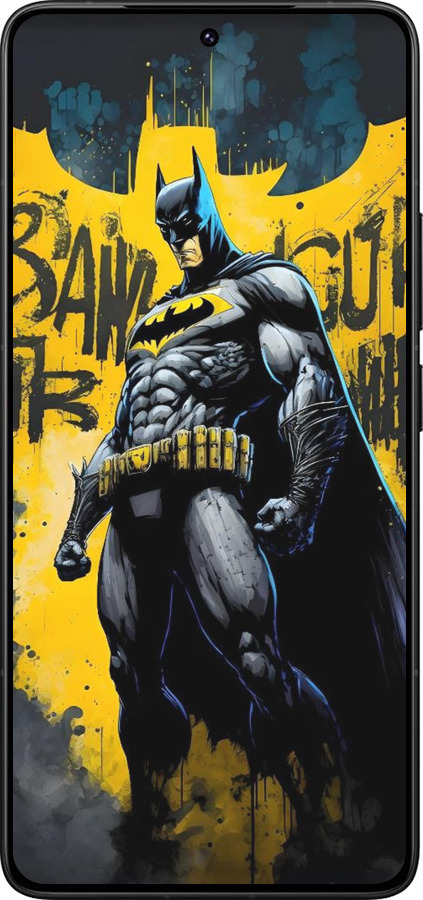 Силиконовый чехол Бетмен для Xiaomi Poco F7 Ultra - 6290u-4086 изображение 