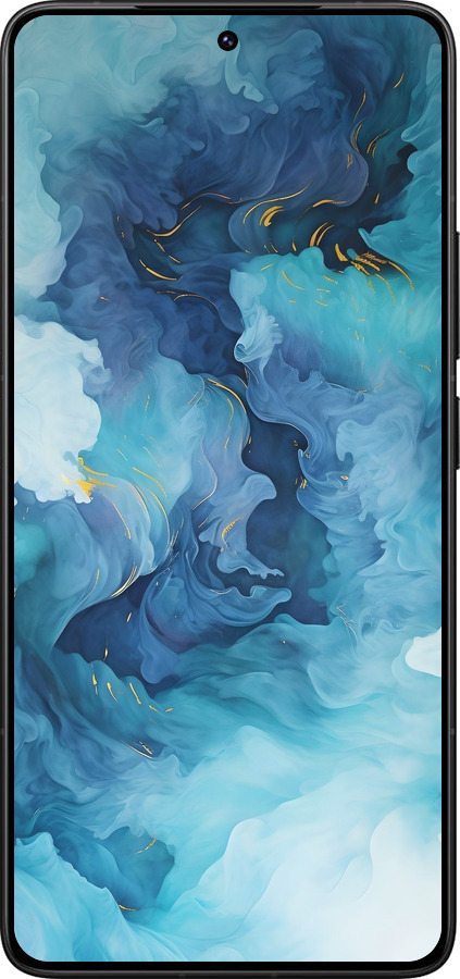 Силиконовый чехол Акварель для Xiaomi Poco F7 Ultra - 6320u-4086 изображение 