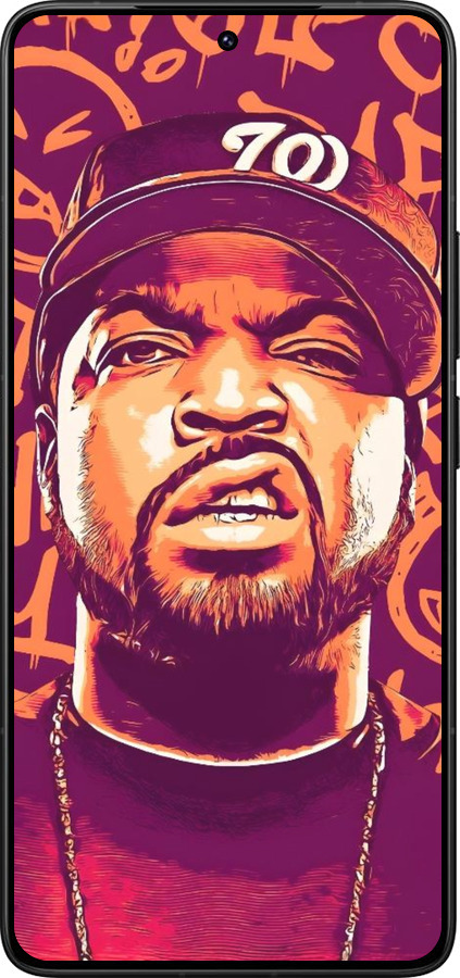 Силиконовый чехол Айс кюб для Xiaomi Redmi K80 Pro - 6367u-4145 изображение 