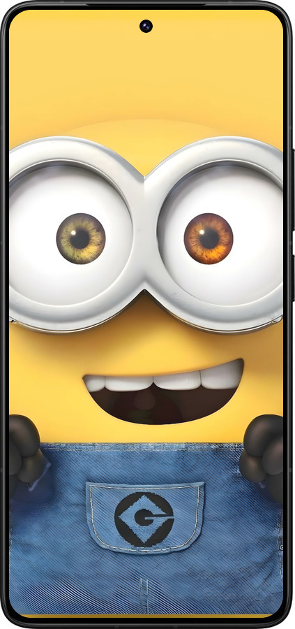 Силиконовый чехол Миньон для Xiaomi Redmi K80 Pro - 6389u-4145 изображение 