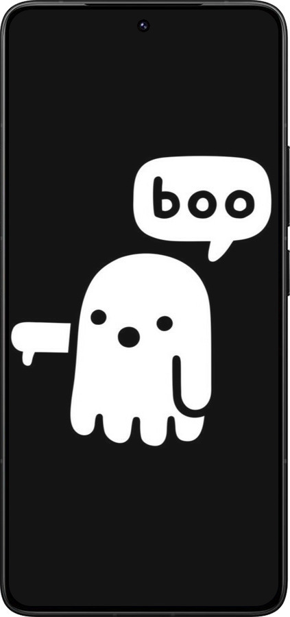 Силиконовый чехол Призрак Неодобрения для Xiaomi Poco F7 Ultra - 6431u-4086 изображение 