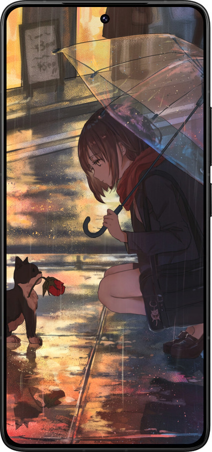 Силиконовый чехол Anime для Xiaomi Poco F7 Ultra - 6609u-4086 изображение 