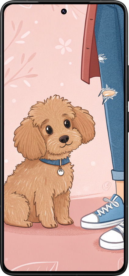 Силіконовий чехол Мальтипу 3 для Xiaomi Poco F7 Ultra - 6706u-4086 изображение 