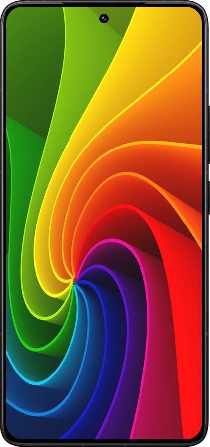 Силіконовий чехол Райдужний вихор для Xiaomi Redmi K80 Pro - 747u-4145 изображение 