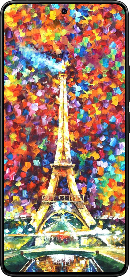 Силиконовый чехол Париж для Xiaomi Redmi K80 Pro - 830u-4145 изображение 