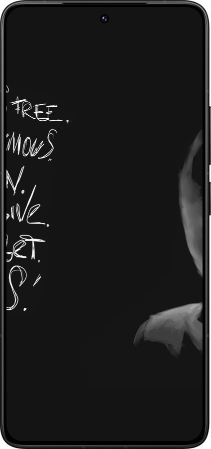 Силиконовый чехол Анонимус для Xiaomi Poco F7 Ultra - 832u-4086 изображение 