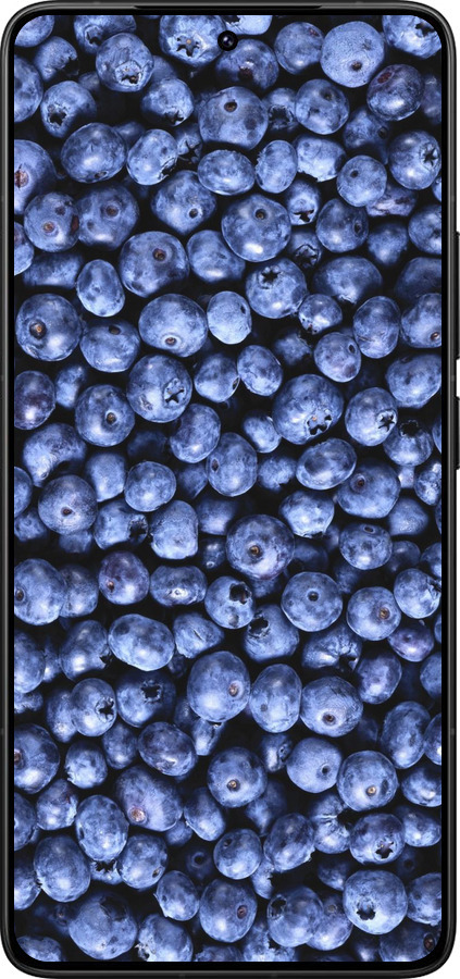 Силіконовий чехол Чорниця для Xiaomi Poco F7 Ultra - 851u-4086 изображение 