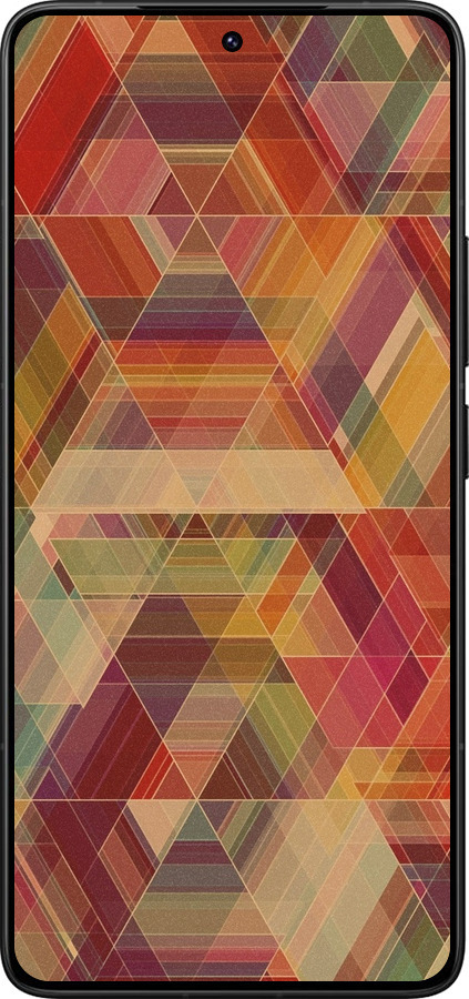 Силиконовый чехол Геометрический узор для Xiaomi Poco F7 Ultra - 904u-4086 изображение 