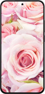 Силиконовый чехол Розы для Xiaomi POCO F7 - 525u-4228 изображение 
