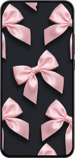 Силиконовый чехол Coquette Ribbons Dark Coquette для Xiaomi POCO F7 - 6767u-4228 изображение 