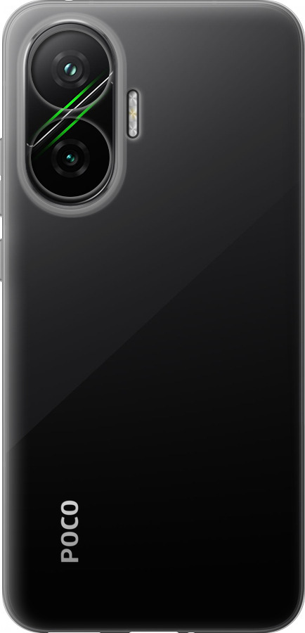 Силиконовый чехол Прозрачный для Xiaomi POCO F7 - 5636u-4228 изображение 