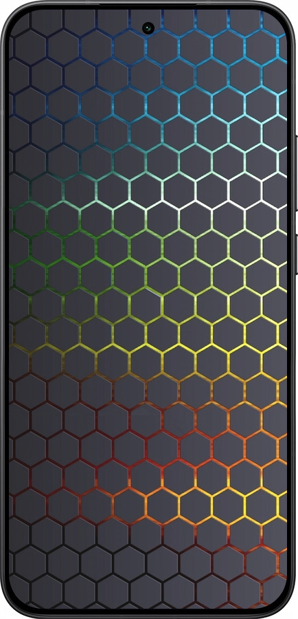 Силиконовый чехол Переливающиеся соты для Xiaomi Redmi Turbo 4 Pro 5G - 498u-4239 изображение 