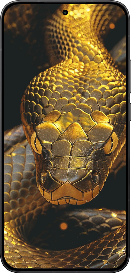 Силиконовый чехол Golden snake для Xiaomi Redmi Turbo 4 Pro 5G - 6072u-4239 изображение 