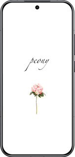 Силиконовый чехол Пион для Xiaomi POCO F8 Pro - 4366u-4231 изображение 