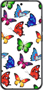 Силиконовый чехол Красочные мотыльки для Xiaomi Redmi K90 5G - 4761u-4237 изображение 