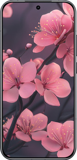 Силиконовый чехол Пурпурная сакура для Xiaomi POCO F8 Pro - 6075u-4231 изображение 