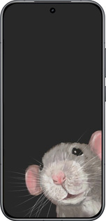 Силиконовый чехол The Peeking Rat для Xiaomi Redmi K90 5G - 6442u-4237 изображение 