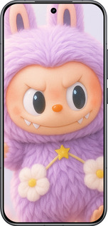 Силиконовый чехол Лабубу для Xiaomi POCO F8 Pro - 6708u-4231 изображение 