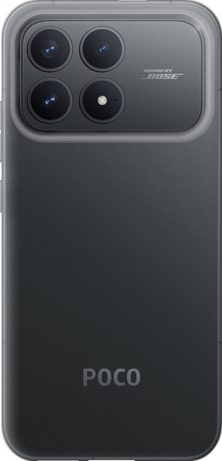 Силиконовый чехол Прозрачный для Xiaomi Redmi K90 5G - 5636u-4237 изображение 