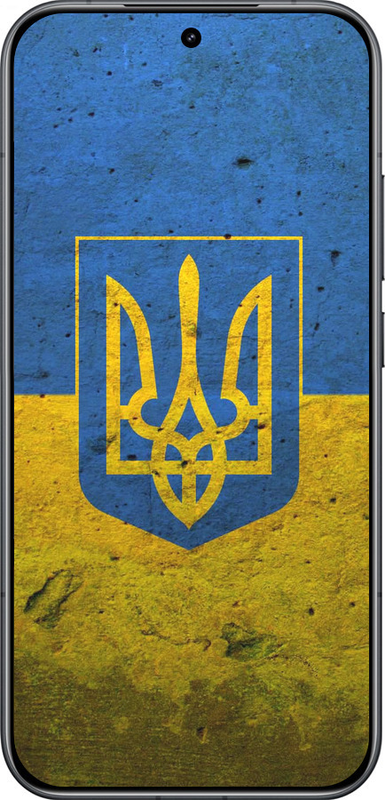 Силиконовый чехол Флаг и герб Украины 2 для Xiaomi Redmi K90 5G - 378u-4237 изображение 