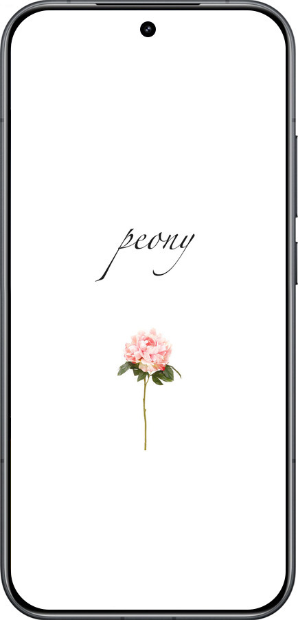 Силиконовый чехол Пион для Xiaomi POCO F8 Pro - 4366u-4231 изображение 