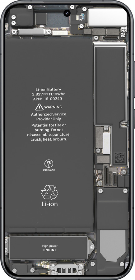 Силіконовий чехол Деталі смартфона для Xiaomi Redmi K90 5G - 5487u-4237 изображение 