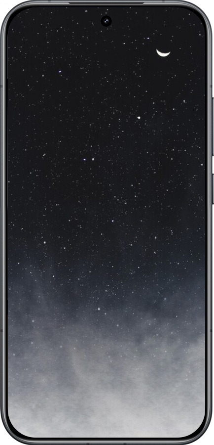 Силиконовый чехол Сині хмари, Синій місяць для Xiaomi POCO F8 Pro - 6396u-4231 изображение 