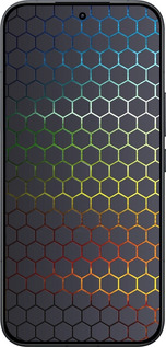 Силиконовый чехол Переливающиеся соты для Xiaomi Poco F8 Ultra - 498u-4232 изображение 