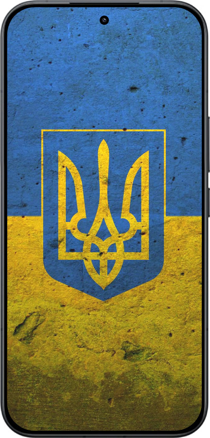 Силиконовый чехол Флаг и герб Украины 2 для Xiaomi Poco F8 Ultra - 378u-4232 изображение 