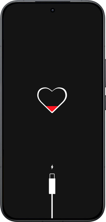 Силиконовый чехол Подзарядка сердца для Xiaomi Redmi K90 Pro Max 5G - 4274u-4236 изображение 