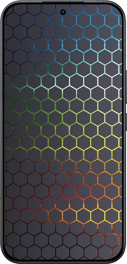 Силиконовый чехол Переливающиеся соты для Xiaomi Poco F8 Ultra - 498u-4232 изображение 