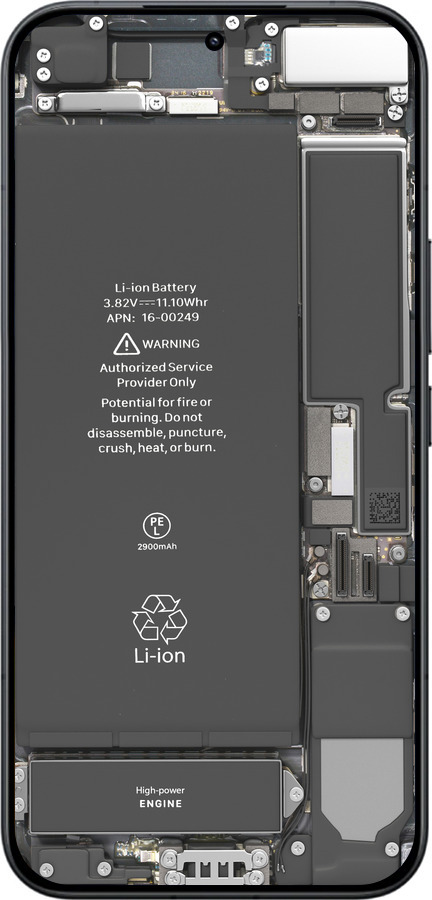 Силіконовий чехол Деталі смартфона для Xiaomi Redmi K90 Pro Max 5G - 5487u-4236 изображение 
