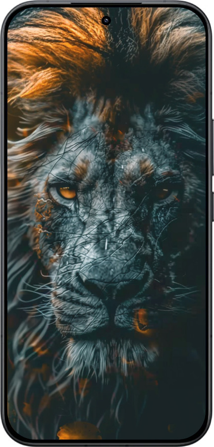 Силиконовый чехол Лев в сумерках для Xiaomi Redmi K90 Pro Max 5G - 6154u-4236 изображение 